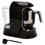 Korkmaz Kahvekolik Aqua Coffee Machine BlackChrome, Black & Silver, A862-01