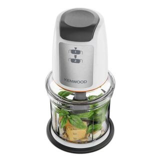 Kenwood EasyChop CHP61.000WH Four Blade Chopper 0.5 L Pressure Operation 2 Speed Non-Slip Ring Dishwasher Safe Ice Breaker System 500 W White