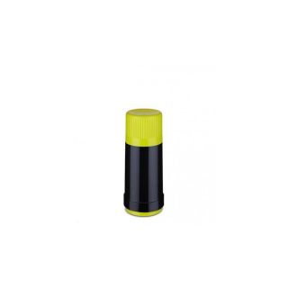 Thermos 0.25 liters, black x German rotpunkt,A401-1516-SUMMERSQ