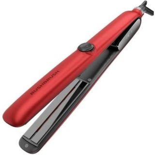 Rush Brush X6 Plus Straightener Red,Infrared Tec,Steaming Tech,Ionic Tec,14 Heat Level,230°C, RB-X6Plus-Red