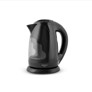 Sonai Kettle Wavy , MAR-3970 , 2200 Watt 1.7L Bright LED lights , Black Color