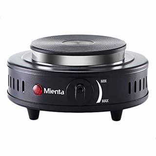 Mienta Portable Hot Single Plate, 500 Watt, Black - HP41325A