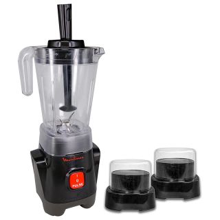 Moulinex Genuine Blender 1.25 Liter, 400 Watt, Black - LM2428EG
