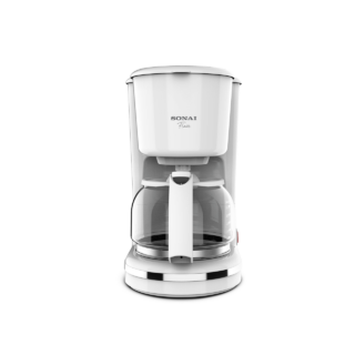 Sonai Coffee Maker- Flair SH-1210- 870 Watt, White Color