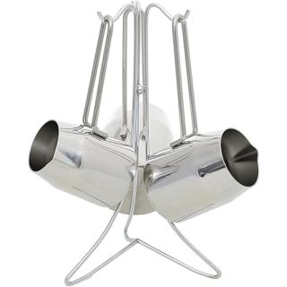 COFFEE POT-F3 طقم كنك3 ق استانلس باستاند
