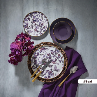 SEAL طقم عشاء 24 ق تركى لامع