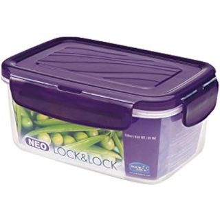 حافظة طعام 630 مل مستطيلة موف