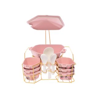 طقم6 مج شوربة+ملاعق+حلة باستاند اكسفورد بجودة عالية وتصميم عملي