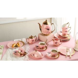 طقم شاى 24 ق اكسفورد TJ0009