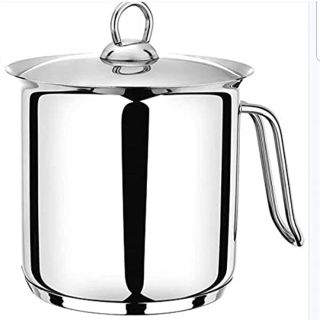 لبانة 1.5 لتر استانلس لامع سوليتير بجودة عالية وتصميم عملي