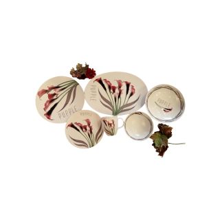 طقم عشاء 32 ق بورسلين بربل كود 2