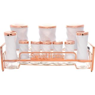 SS315 طقم توابل 11 ق استانلس اكسفورد