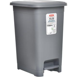 باسكت 25 لتر لينو نيو سليم جراى اكسا بجودة عالية وتصميم عملي