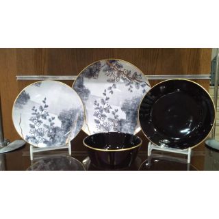 amanda طقم عشاء 24 ق لامع اكسفورد