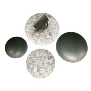 طقم عشاء 30 ق كوب زيتى كود 20