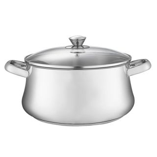 حلة يد استانلس غطاء زجاج 30