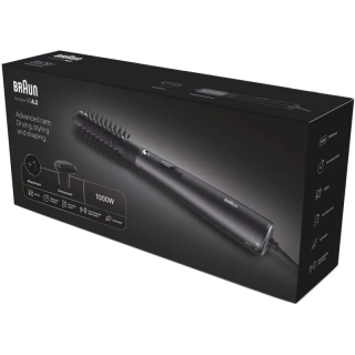 BRAS420E فرشاة شعر 1000 وات اسود براون