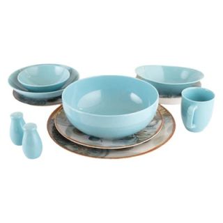 طقم عشاء 36 ق ديجيتال تركواز الفريدو