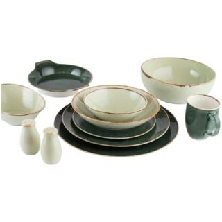 طقم عشاء 36 ق كوب زيتى*بنى الفريدو