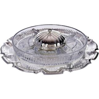 طقم تقديم 3 ق مقسم كوين ان