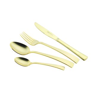 طقم شوك و ملاعق 24 ق ذهب 24 مط-DA141MC023-304