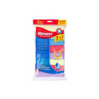 طقم 8 فوط ميكروفيبر كلينر