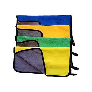 طقم 4 فوطة ميكروفيبر 40سم كلينر