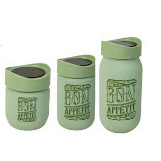 طقم 3 برطمان بونا بيتيت اخضر ,149378