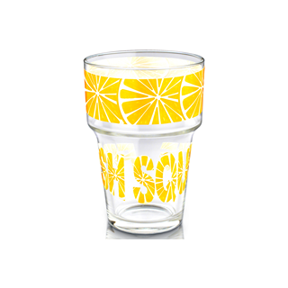 طقم 6 كوب 420 س ل فريش سكويزاصفر ديكفر