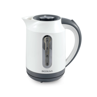 غلاية مياه سوناي - 2200 وات، 1.7 لتر - ابيض - MAR-3000