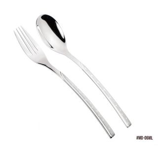 طقم شوك وملاعق 86 ق ليزر جلد 