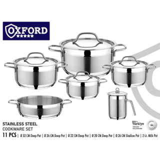 طقم حلل 11ق استانلس تركي VIOLA-2078