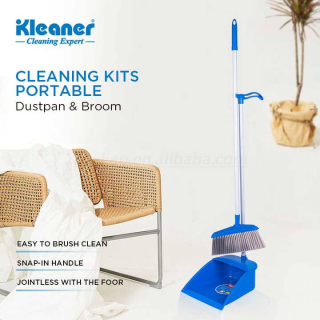 فرشة بالجاروف 26 سم يد طويلة معدن كلينر