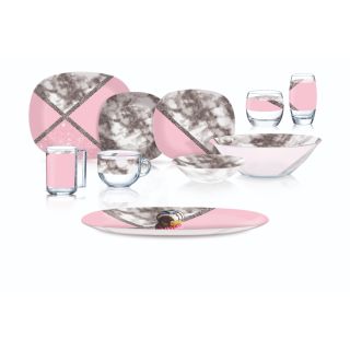 طقم عشاء اركوبايريكس لومينارك 50 قطعه بيولين سويت لاين سودو 