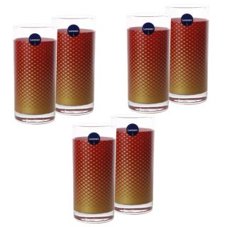 طقم 6 كوب 27 س.ل البيرا ريد لومينارك