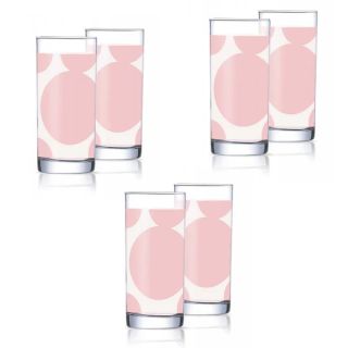 طقم 6 كوب 27س.ل اوريا وايت بينك لومينارك