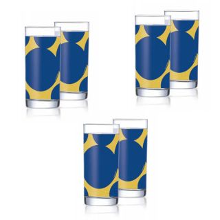 طقم 6 كوب 27 س.ل اوريا جولد بلو لومينارك